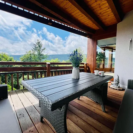 Panoramablick Mit Privatparkplatz, 2 Balkone Und 1,5 Baeder Apartment Titisee-Neustadt Exterior photo